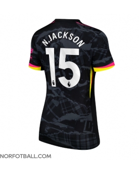 Billige Fotballdrakt Chelsea Nicolas Jackson #15 Replika Tredjedrakt Dame 2024-25 Kortermet